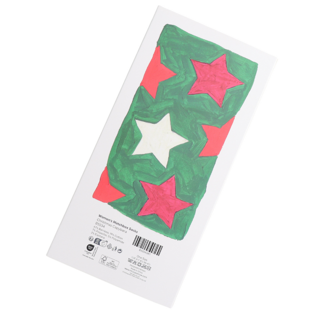 Damen-Socken Matchbox Christmas Capybara