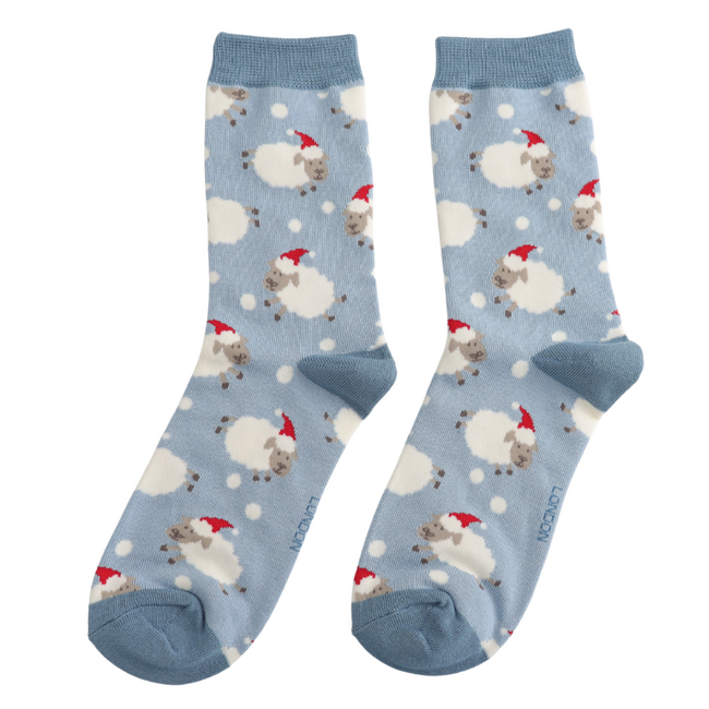 Women’s Matchbox Socks Santa Sheep