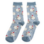 Women’s Matchbox Socks Santa Sheep