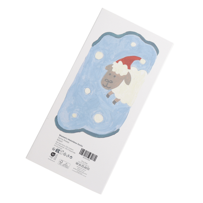 Women’s Matchbox Socks Santa Sheep