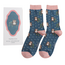Women’s Matchbox Socks Winter Owls