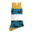 Mens Socks Woolmix Little Sausage Dogs teal