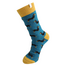 Mens Socks Woolmix Little Sausage Dogs teal
