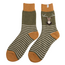 Mens Socks Woolmix Stag olive