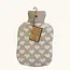 Jess & Lou Wärmflasche Hearts taupe & white