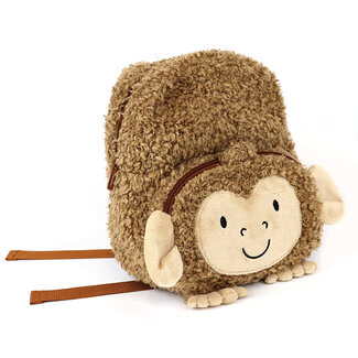 POM Kids Backpack Fluffy Little Monkey
