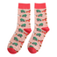 Socken Cotton Sausage Sleigh Dogs dusky pink