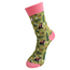 Socken Bamboo Winter Cats olive
