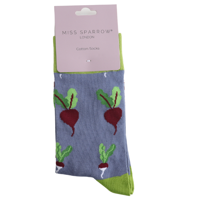 Socken Bamboo Root Vegetables navy