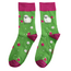 Socks Bamboo Sheep In Flower Meadow green