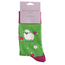 Socks Bamboo Sheep In Flower Meadow green