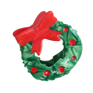 Red Cuckoo Haarklammer Xmas Wreath