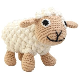 Sindibaba Sheep cuddly toy with rattle