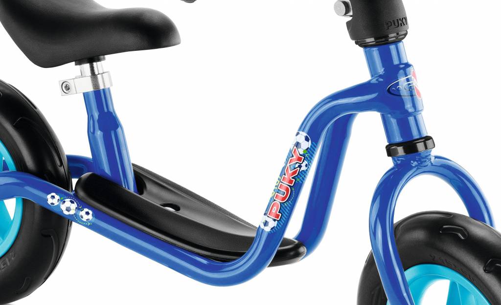 Puky superlichte loopfiets blauw voetbal 2+