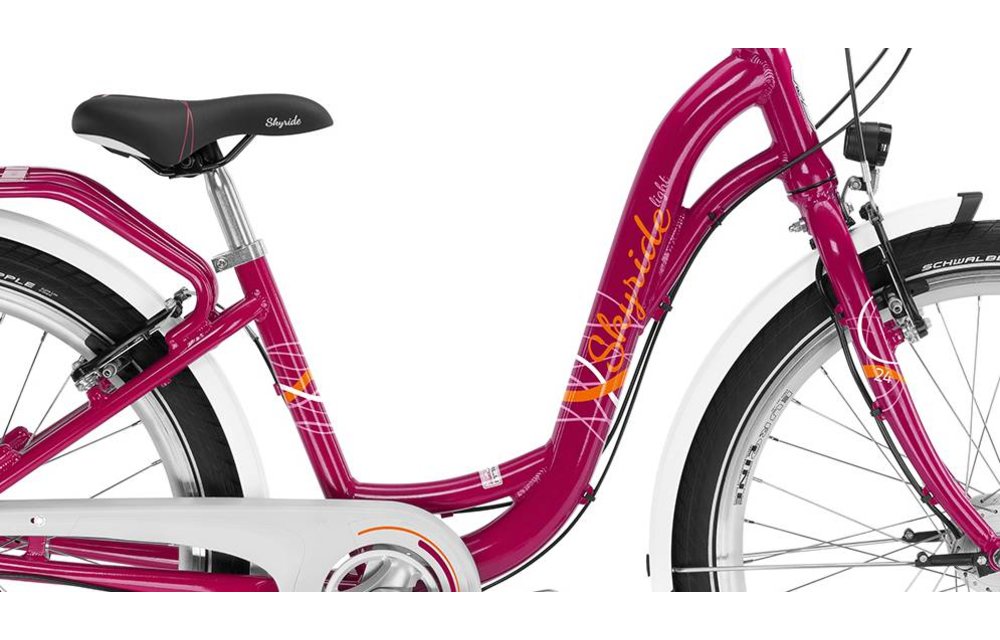 Puky Skyride ALU Light 24" 3 speed Berry 8+