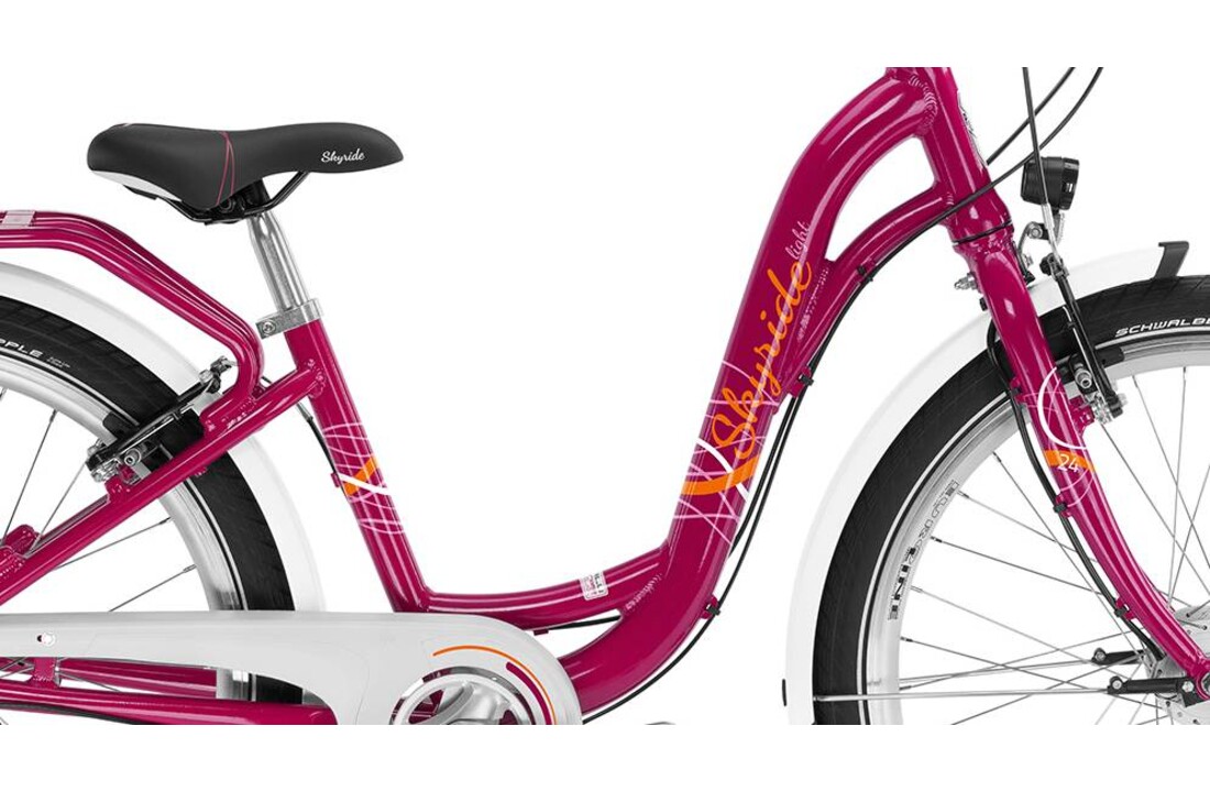Puky Skyride ALU Light 24" 3 speed Berry 8+