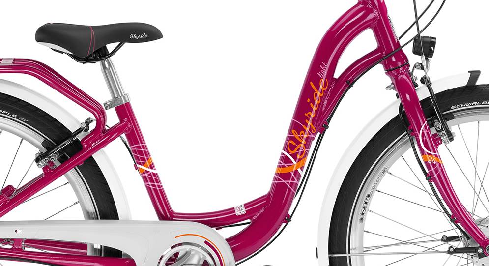 Puky Skyride ALU Light 24" 3 speed Berry 8+