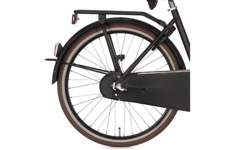 Cortina U4 Transport Mini meisjesfiets 24" 3-speed Jet Black Matt 8+
