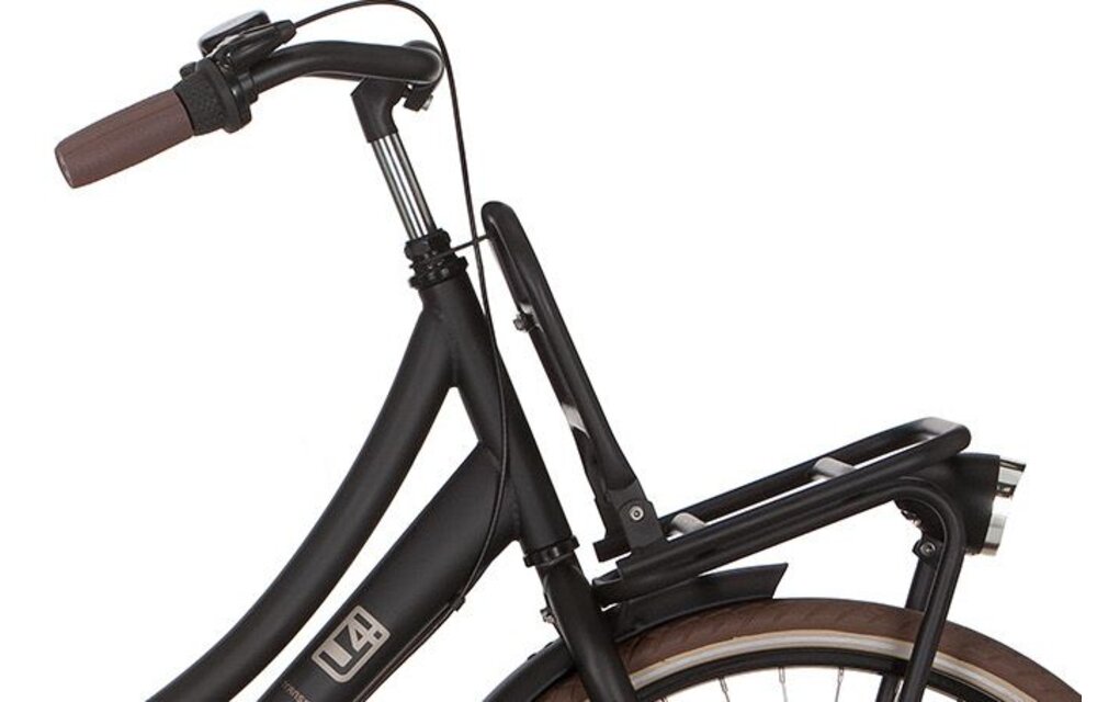 Cortina U4 Transport Mini meisjesfiets 24" 3-speed Jet Black Matt 8+