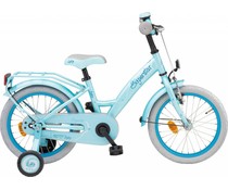 Loekie kinderfietsen Showroom model - Loekie Superstar meisjesfiets 16" Blue 4+ Loekie kinderfietsen Showroom model - Loekie Superstar meisjesfiets 16" Blue 4+