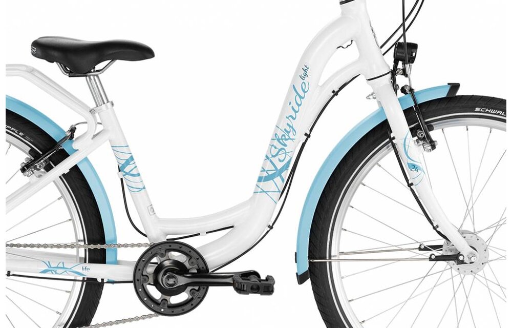Puky Skyride ALU City (light) 24" 8 speed Wit