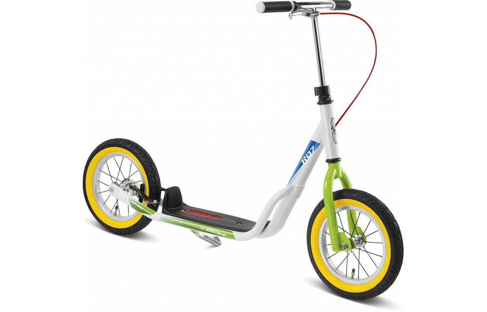 Puky step R07L met luchtbanden Wit Kiwi 5+