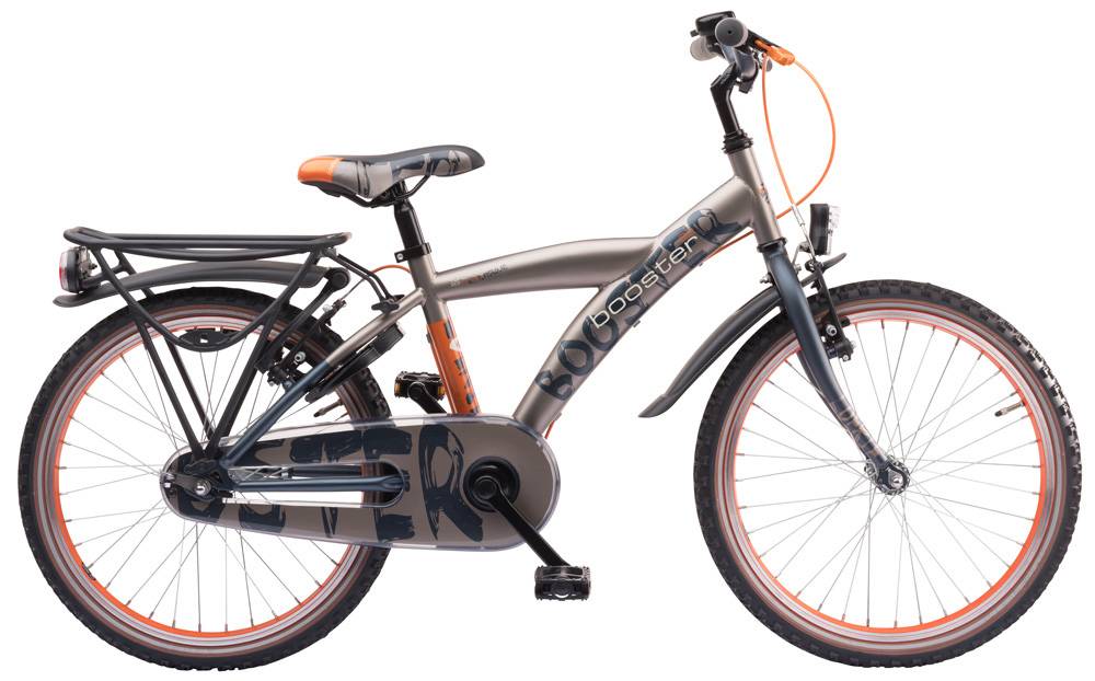 Loekie Booster 20" jongensfiets Khaki-Greyblue Matte 6+