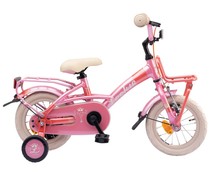 Loekie kinderfietsen Loekie Prinses meisjesfiets 12" Pink Champagne 3+ Loekie kinderfietsen Loekie Prinses meisjesfiets 12" Pink Champagne 3+