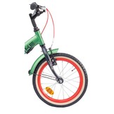 Loekie Snake jongensfiets 16" Mossgreen 4+