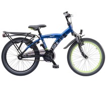 Loekie kinderfietsen Loekie Snake jongensfiets 20" Bright Blue 6+ Loekie kinderfietsen Loekie Snake jongensfiets 20" Bright Blue 6+