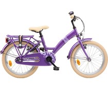Loekie kinderfietsen Loekie X-plorer 18" Meisjesfiets Purple 5+ Loekie kinderfietsen Loekie X-plorer 18" Meisjesfiets Purple 5+
