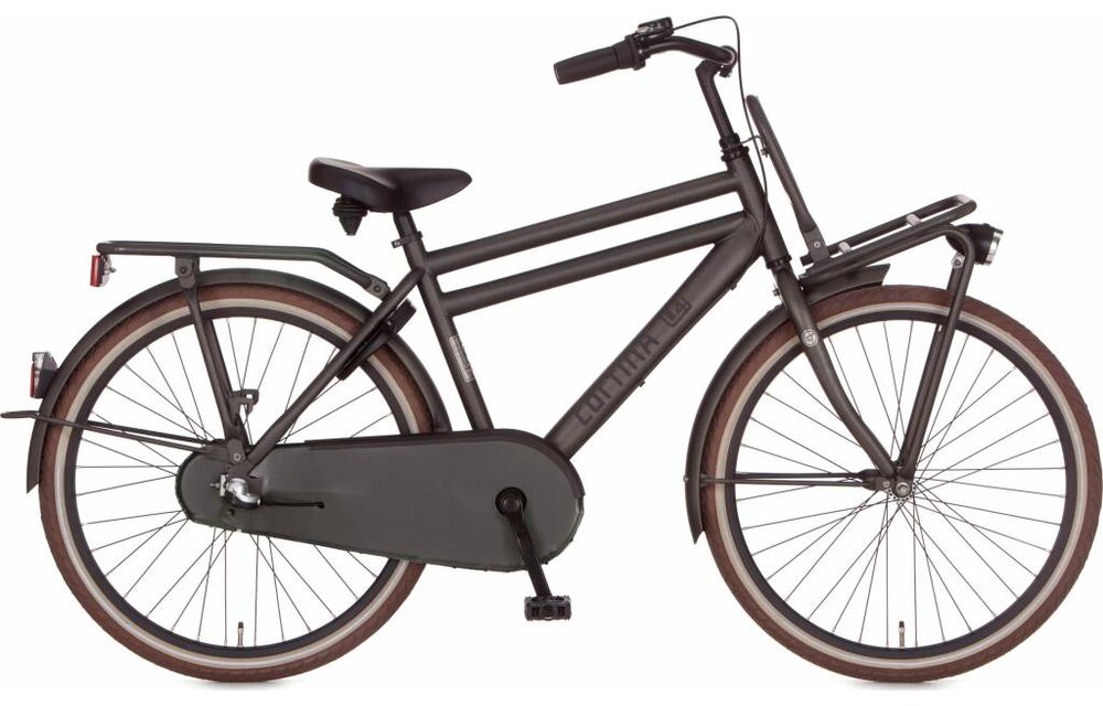 Cortina U4 Transport Mini jongensfiets 24" 3-speed Black Gold Matt 8+