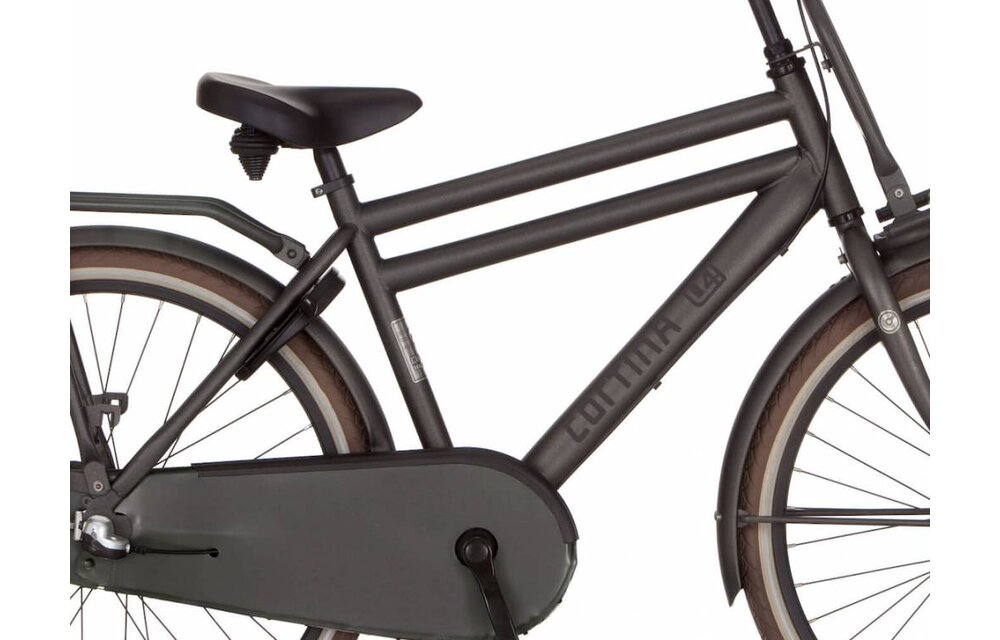 Cortina U4 Transport Mini jongensfiets 24" 3-speed Black Gold Matt 8+