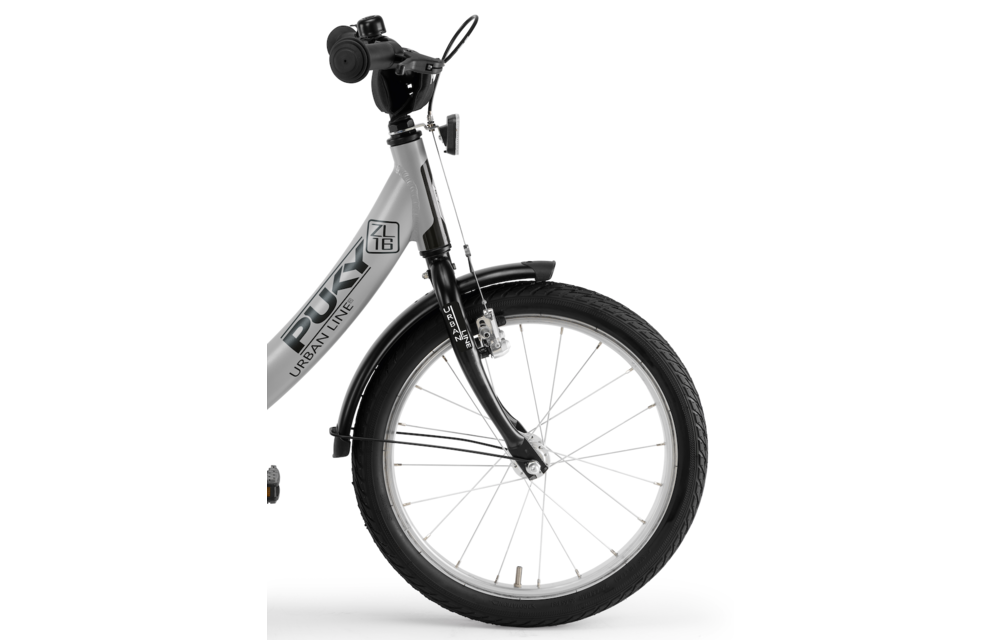 Puky 16" kinderfiets Alu grijs 3+