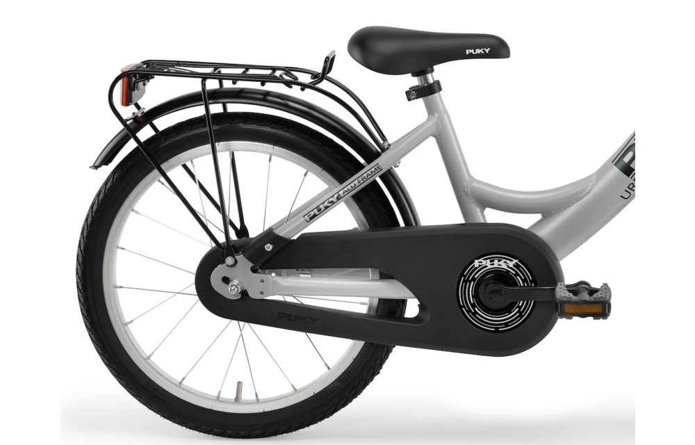 Puky 18" kinderfiets grijs 4+