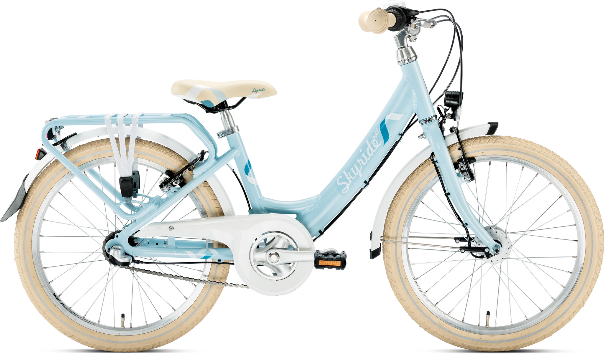 Puky Skyride ALU Light 20" 3 speed Classic Lichtblauw 6+