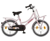 Alpina kinderfietsen Alpina Cargo meisjesfiets met voordrager 16" Pearl Pink Matt 4+ Alpina kinderfietsen Alpina Cargo meisjesfiets met voordrager 16" Pearl Pink Matt 4+