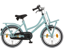 Alpina kinderfietsen Alpina Cargo meisjesfiets met voordrager 18" Light Green Matt 5+ Alpina kinderfietsen Alpina Cargo meisjesfiets met voordrager 18" Light Green Matt 5+