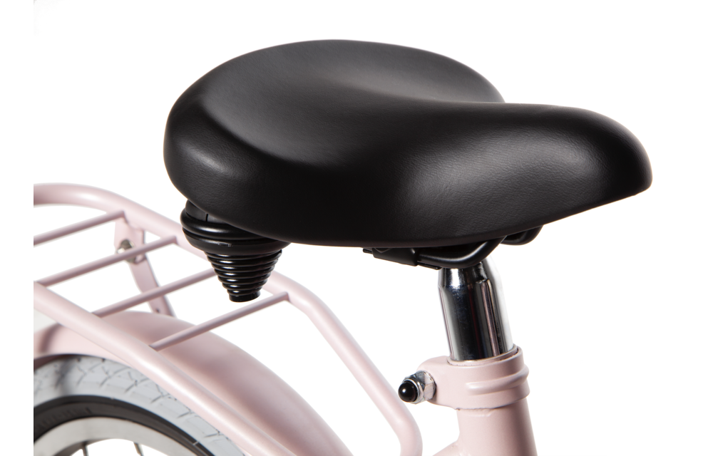 Alpina Cargo meisjesfiets met voordrager 18" Pearl Pink Matt 5+