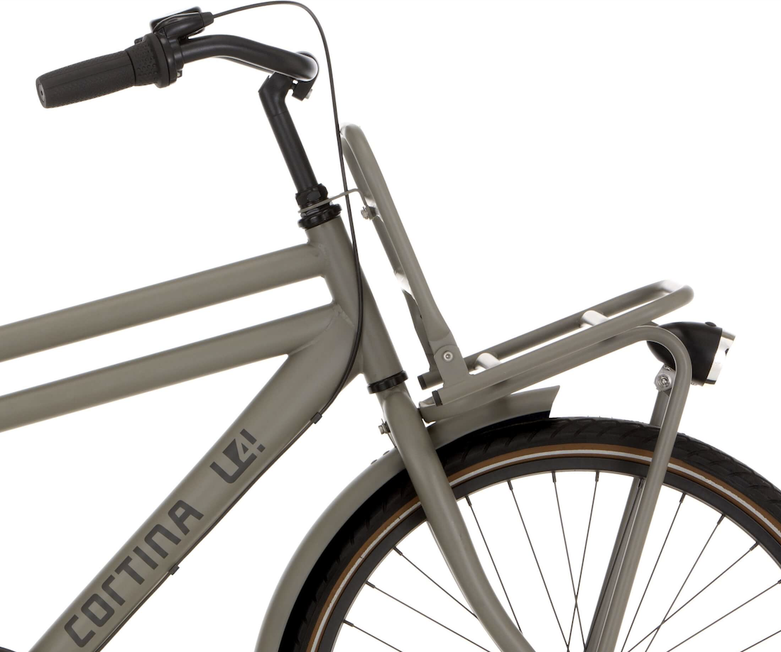 Cortina U4 Transport Mini jongensfiets 24" 3-speed Quarz Grey Matt 8+