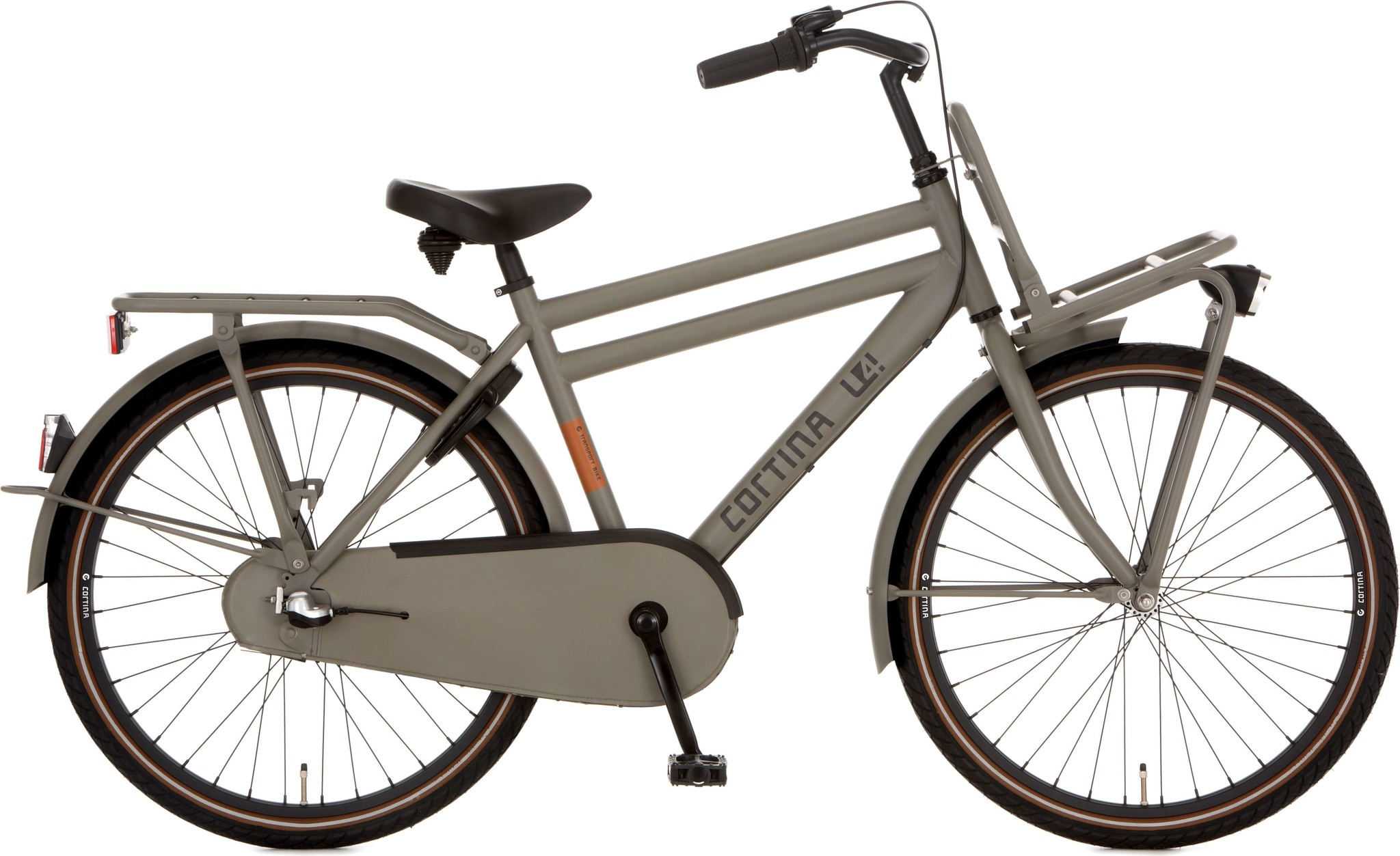 Cortina U4 Transport Mini jongensfiets 24" 3-speed Quarz Grey Matt 8+