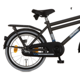 Alpina Cargo jongensfiets met voordrager 16" Space Black Matt 4+