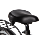 Alpina Cargo jongensfiets met voordrager 16" Space Black Matt 4+