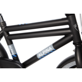 Alpina Cargo jongensfiets met voordrager 16" Space Black Matt 4+