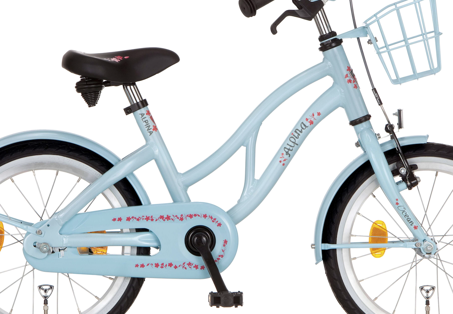 Alpina Ocean 16" Meisjesfiets Winter Blue 4+