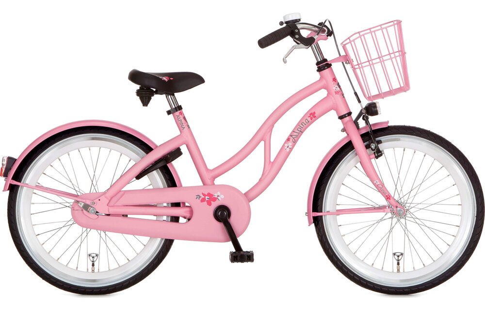 Alpina Ocean 20" Meisjesfiets Happy Pink Matt 6+