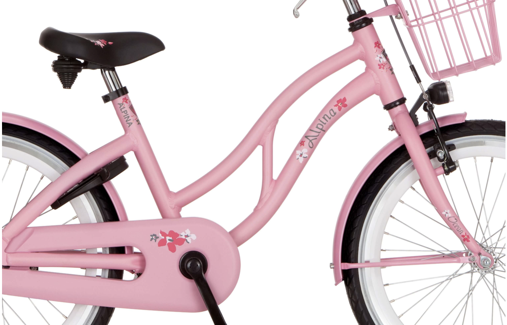 Alpina Ocean 20" Meisjesfiets Happy Pink Matt 6+