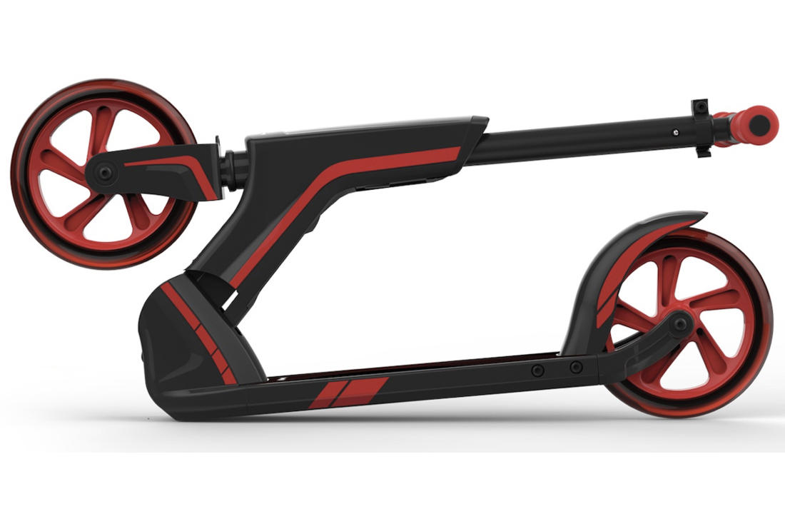 JD-Bug grote vouwstep Smart 185 Black-Red 10+