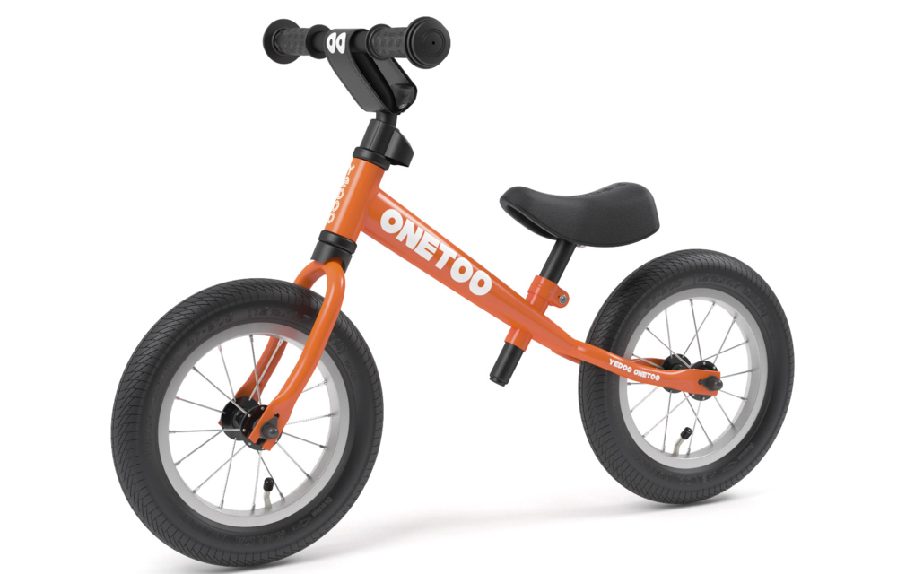 Yedoo OneToo kinderloopfiets 12" Basic Oranje 2+