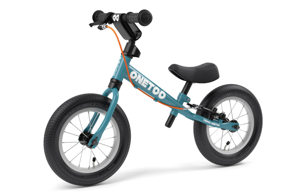 Yedoo OneToo kinderloopfiets 12" Tealblue 2+